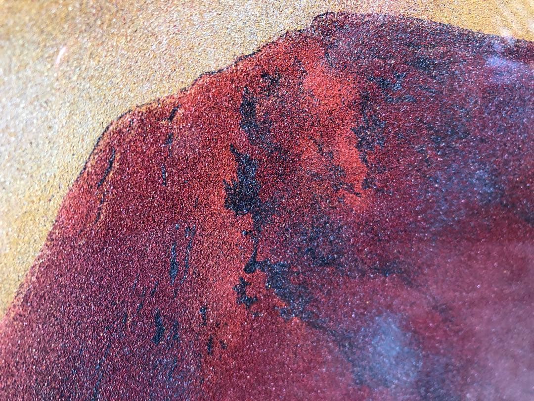 富士山 輪島塗 絵画 金属フレーム付き