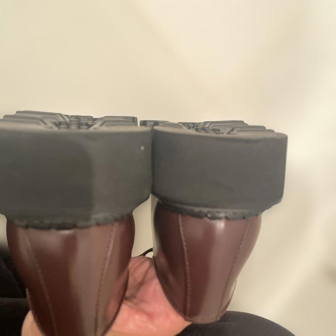 限定値下MAISON SPECIAL ビブラムタンクソールプレーントゥシューズ