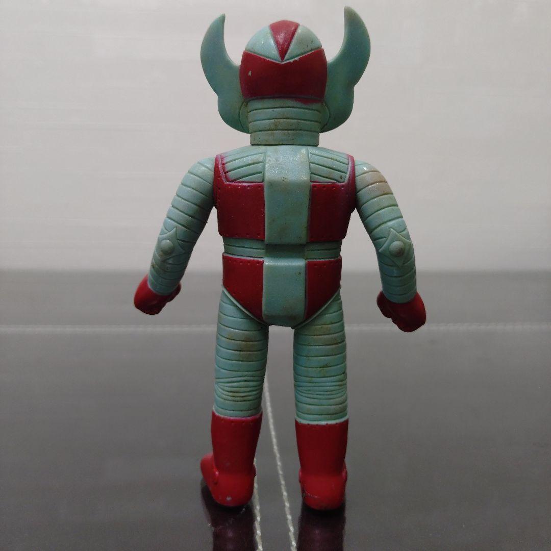 ソフビ　電人ザボーガ－　ブルマァク　当時物　希少　約13センチ