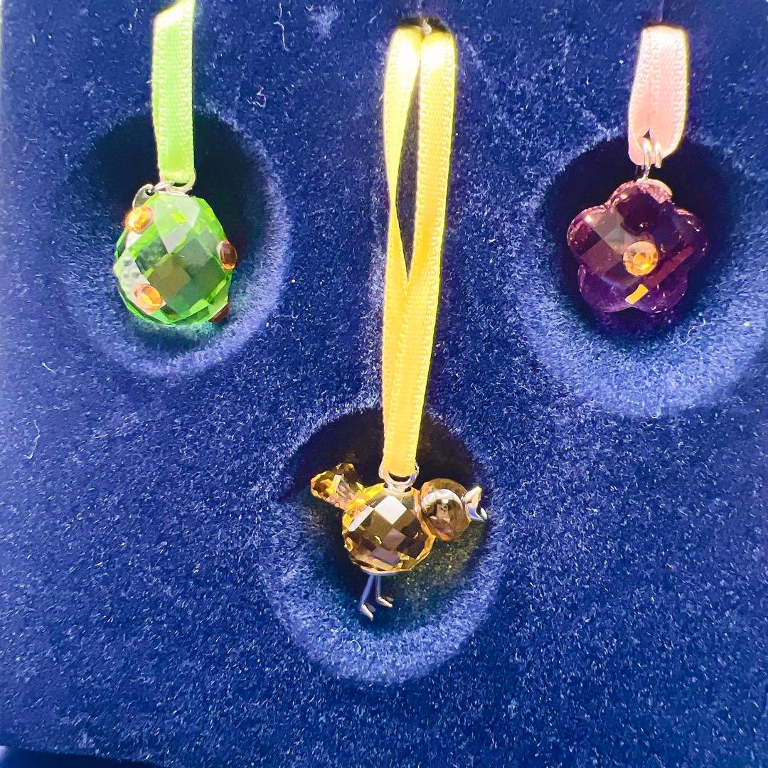 美品 廃盤 SWAROVSKI ハッピーイースター オーナメント 7373