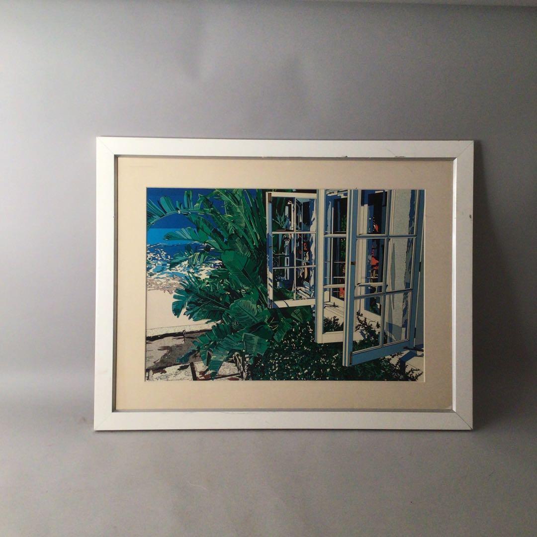 4766 鈴木英人 『FIGURE OF HAMILTON BEACH』送料無料