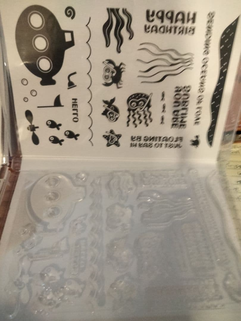 未使用　新作　サブマリンパンチ＆スタンプ　スタンピンアップ