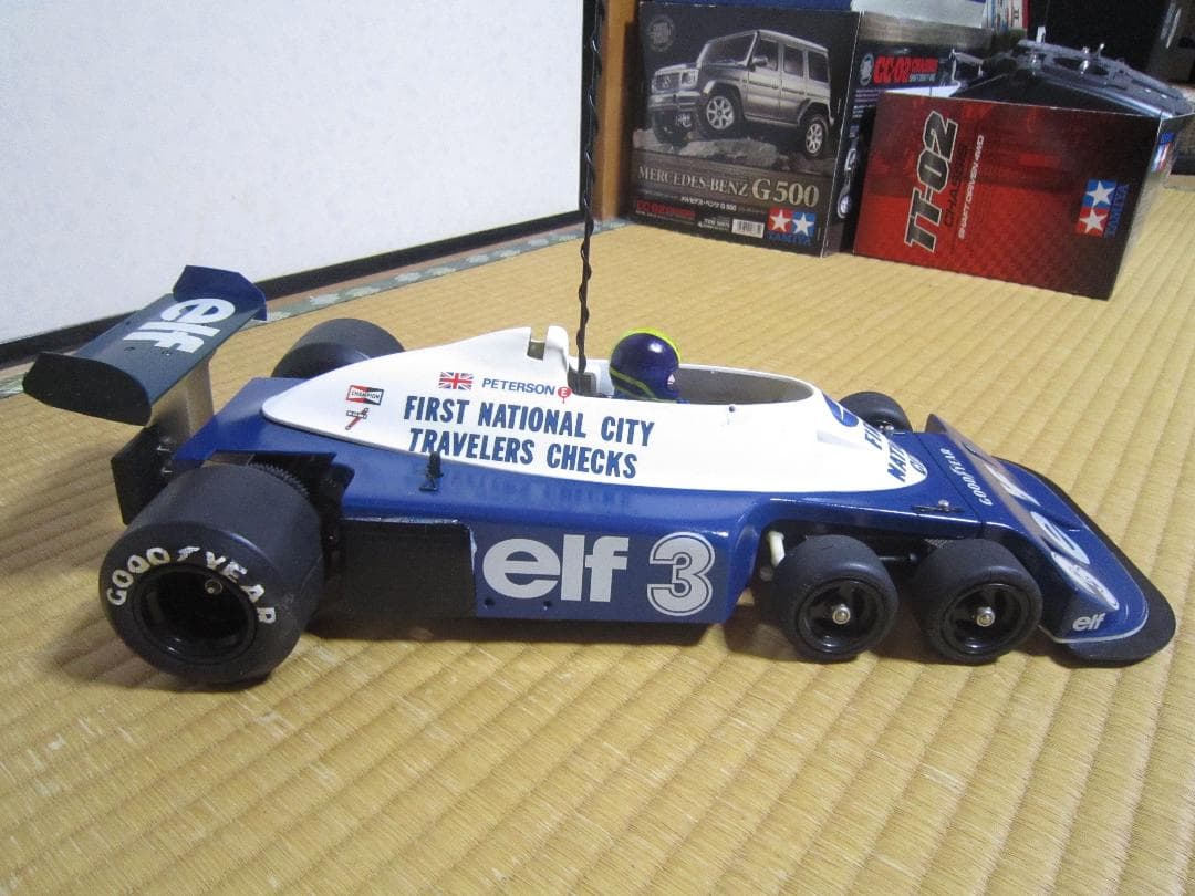 完全動作品 1/10 タイレル カスタム