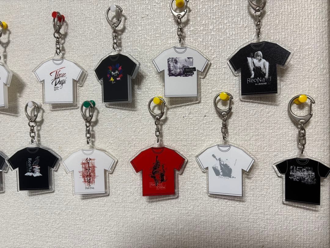 ReoNa ランダムツアーTシャツメモリアルキーホルダー コンプリートセット
