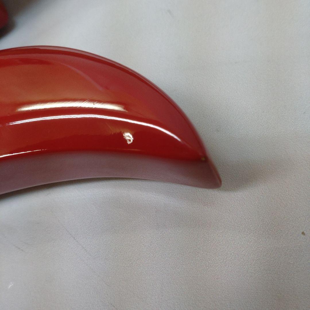 モッキンバードベース　fロゴ　レッド