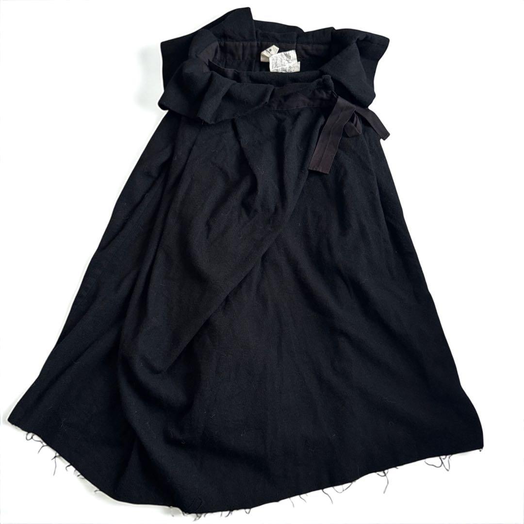 COMME des GARCONS AD2006 変形ウール縮絨スカート