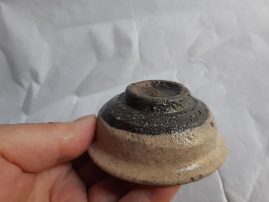 古瀬戸　盃　江戸時代　金継ぎ