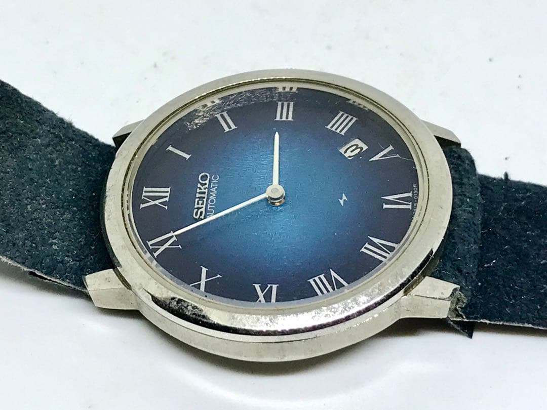 希少ヴィンテージ・セイコー・オートマチック・和紙模様・２４１８ー００２０