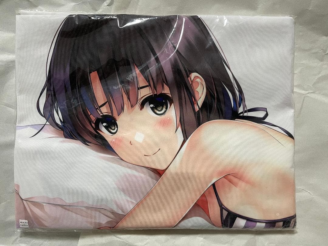 加藤恵抱き枕カバー（コラボカフェ「冴えない原宿の過ごしかた♭」オリジナルグッズ）