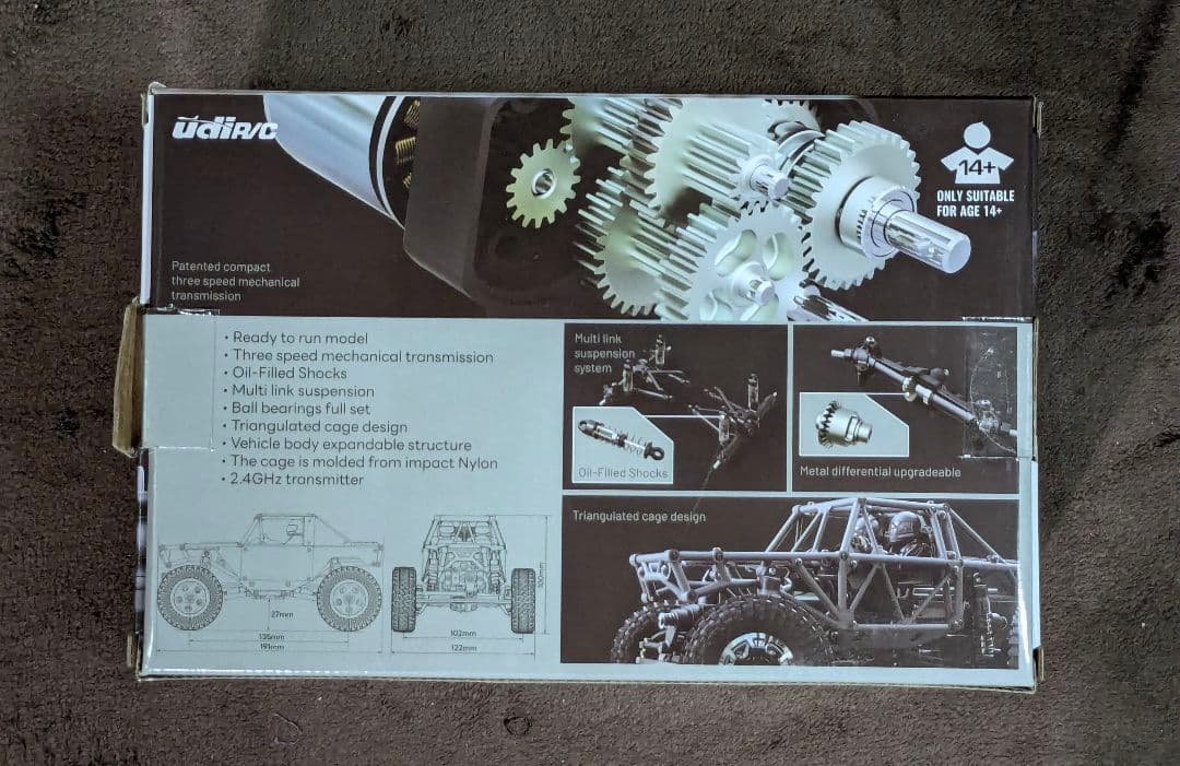UDI R/C UCX2405 PRO ブラシレスモーター　4WS モデル