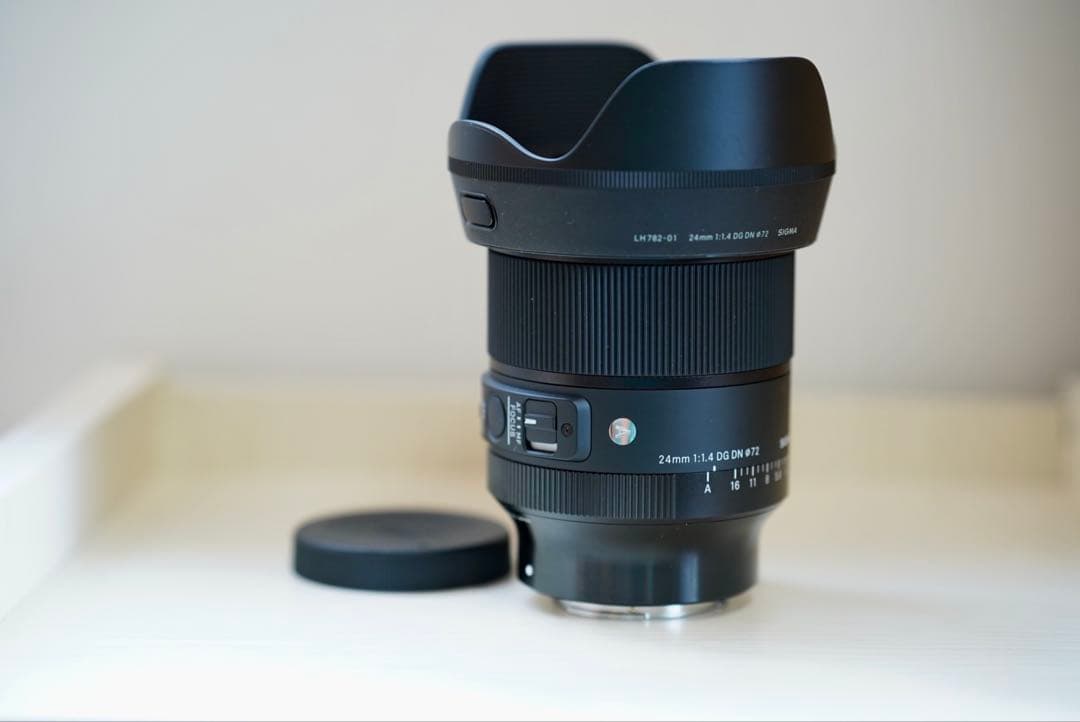 【極美品】SIGMA Art 24mm F1.4 ソニーEマウントレンズ使用感少