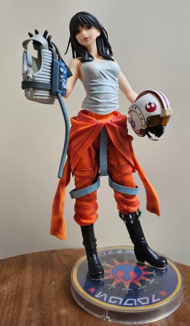 コトブキヤ スターウォーズ ジェイナ・ソロ 1/7 PVC フィギュア