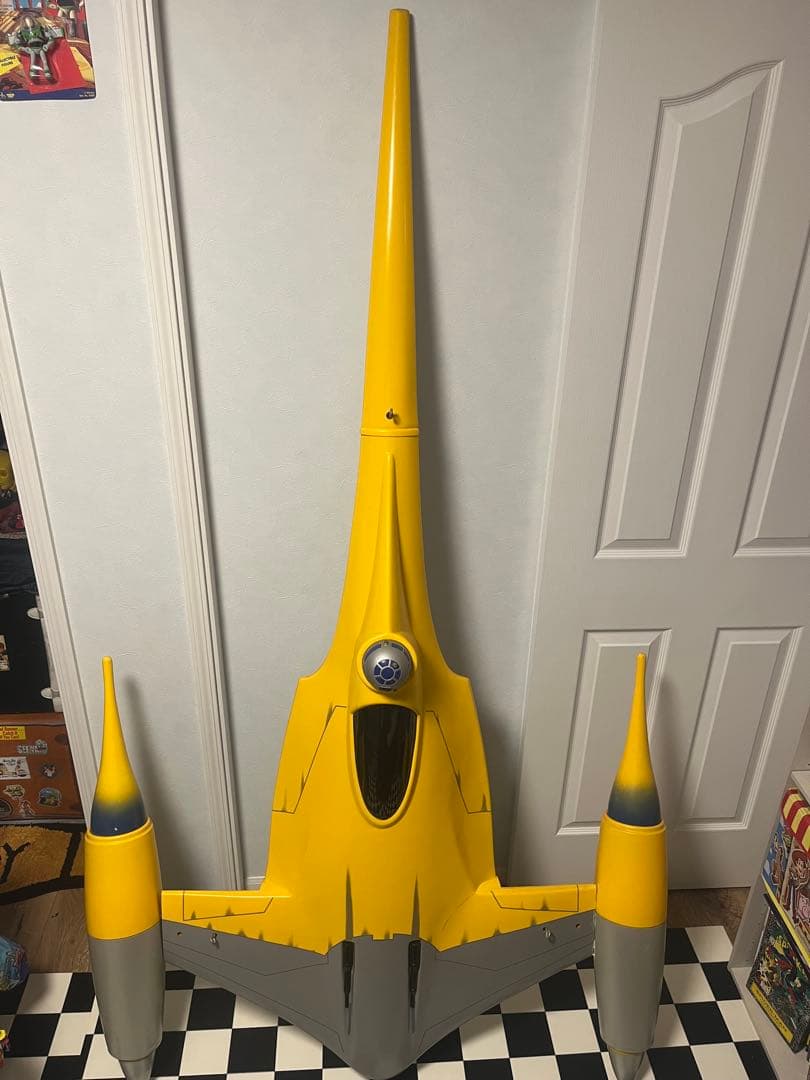 スターウォーズ　ナブースターファイター店頭用ディスプレイ　全長2m 1/5サイズ