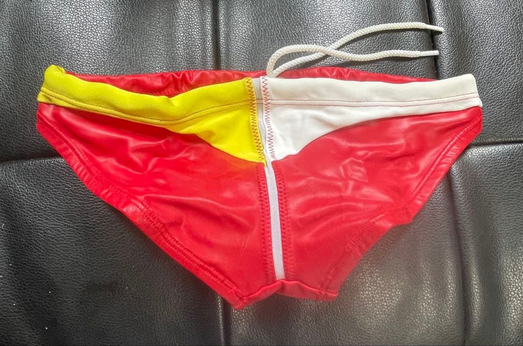 ★新品未使用★SSサイズ SPEEDO 赤 ポロパン 水球競パン 水着