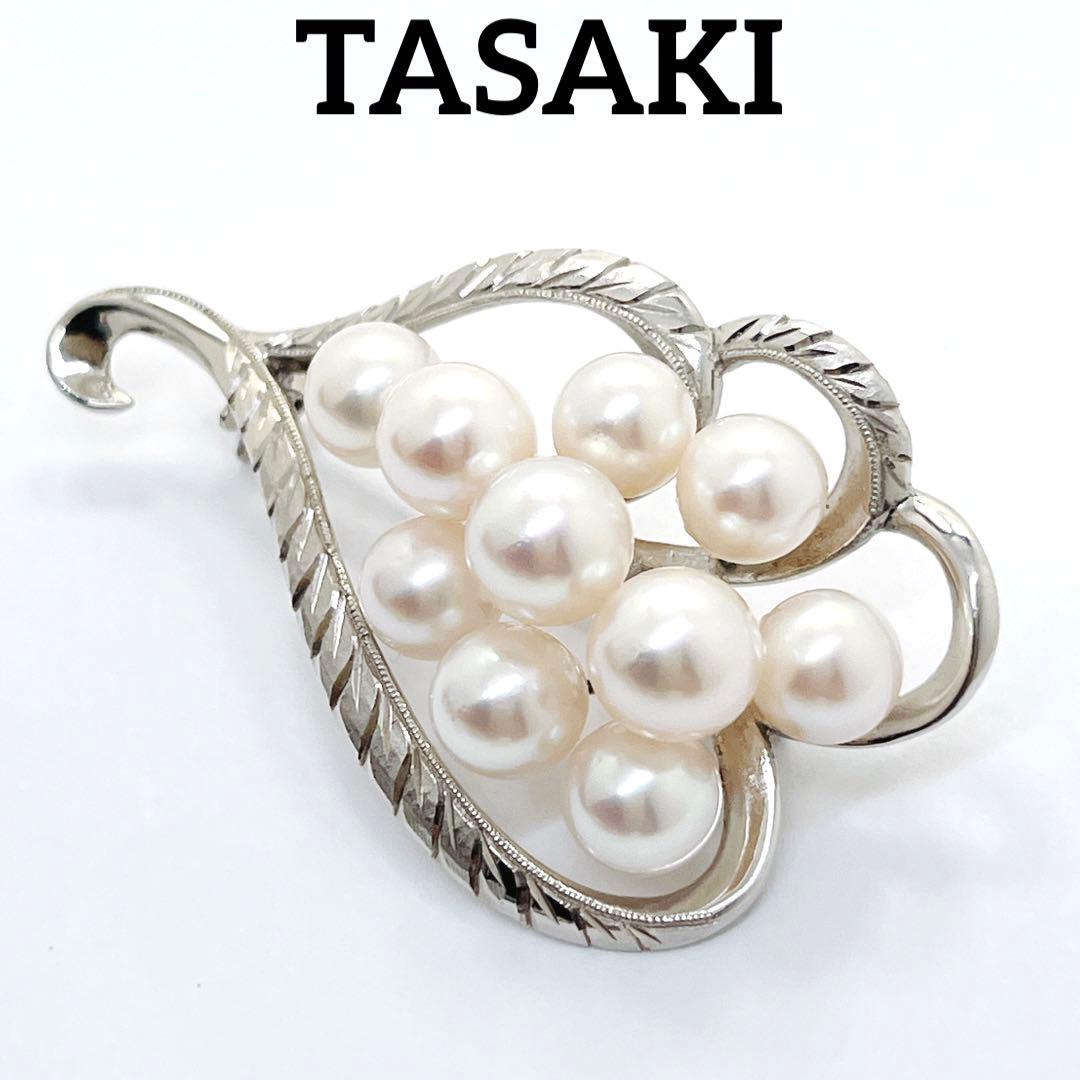 美品✨田崎真珠　TASAKI タサキ パール　ブローチ　コサージュ