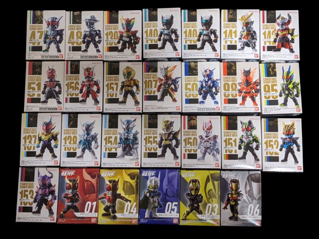 コンバージ 仮面ライダー まとめ