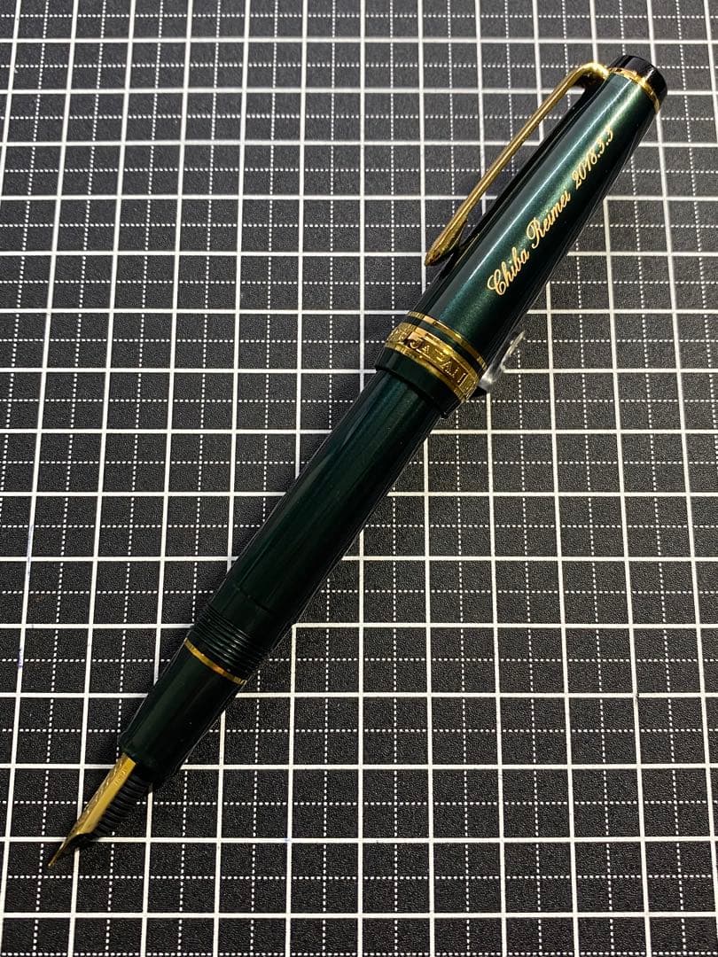 SAILOR 四季織　雪月空葉　万葉　万年筆　字幅MF