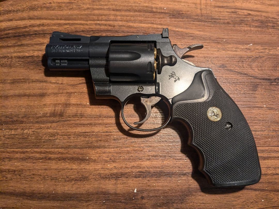 東京マルイ　コルトパイソン2.5インチ　ガスリボルバー　リアルカート仕様