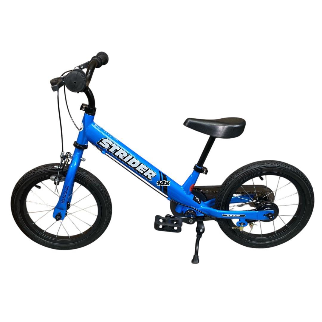 【美品】ストライダー 14x STRIDER 14インチ ブルー　キッズバイク