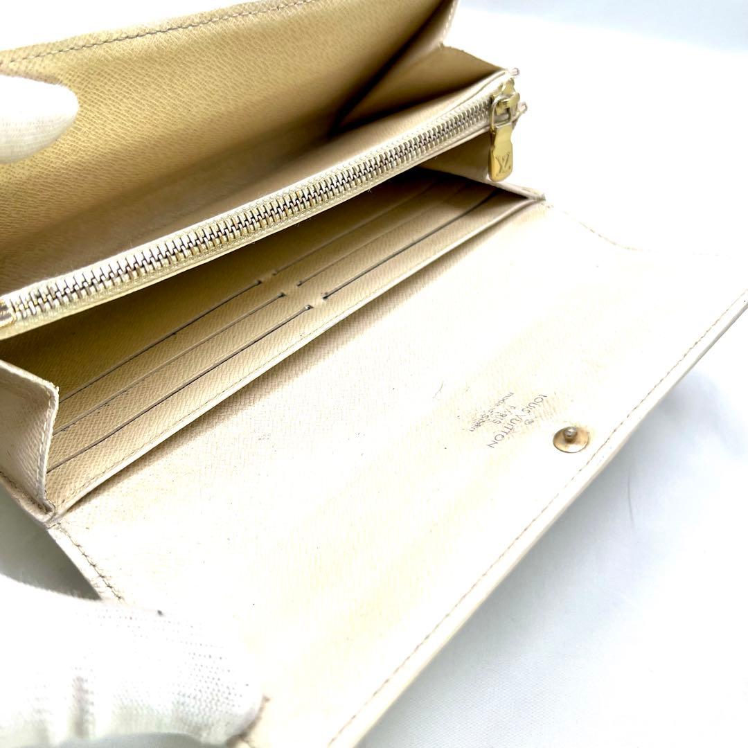 ルイヴィトン ポルトフォイユ サラ ダミエ アズール N61735 長財布