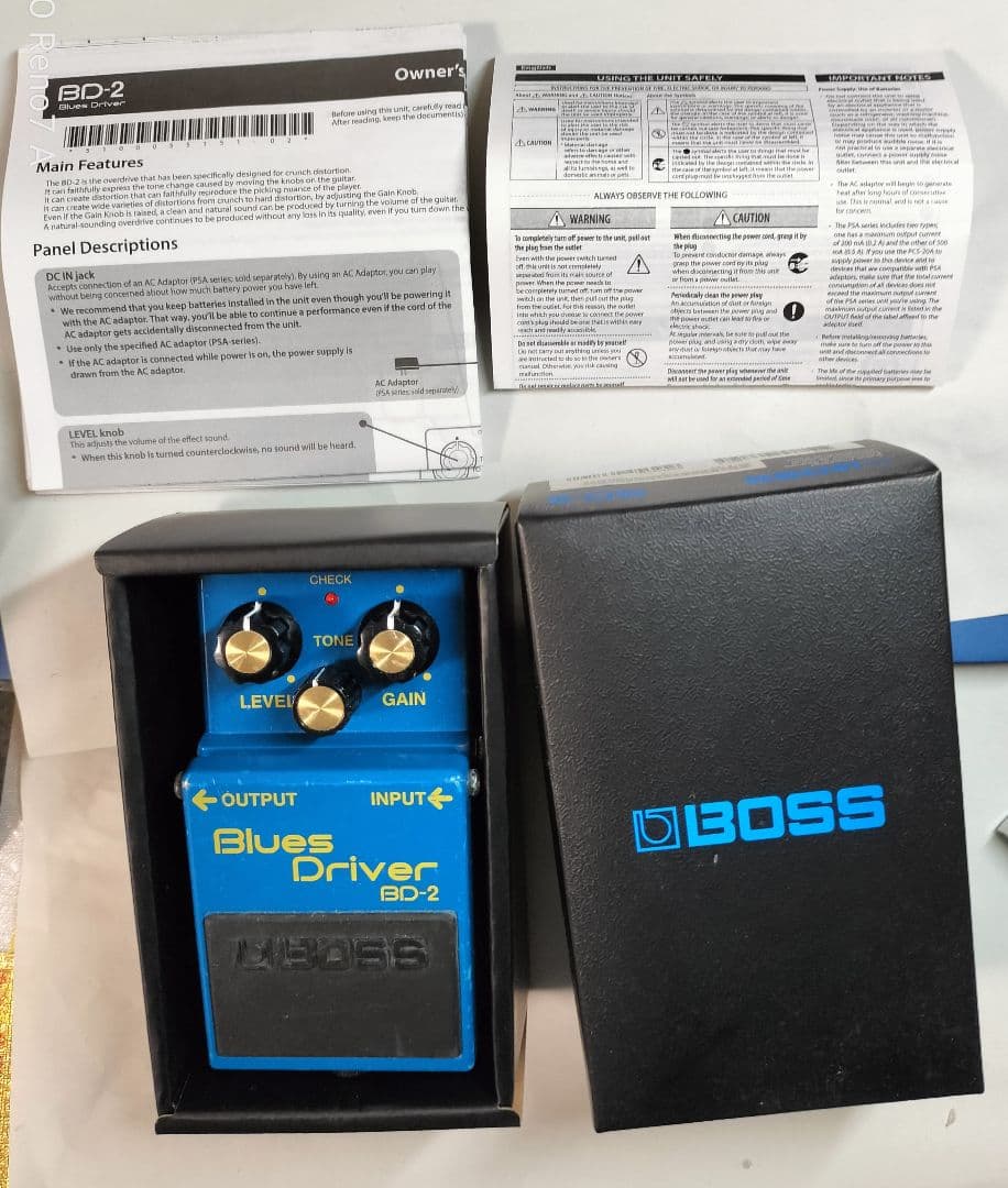 BOSS BD-2 Blues D 箱付き