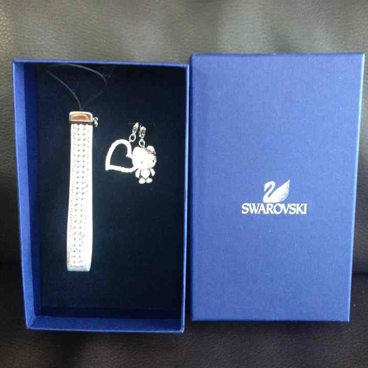 ☆キティスワロフスキーストラップ☆