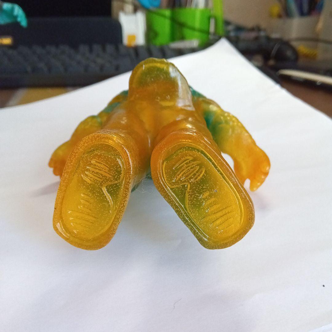 イカルス星人　ロッテ懸賞品＋ノーマルセット　キングザウルス　昭和　ソフビ　ポピー