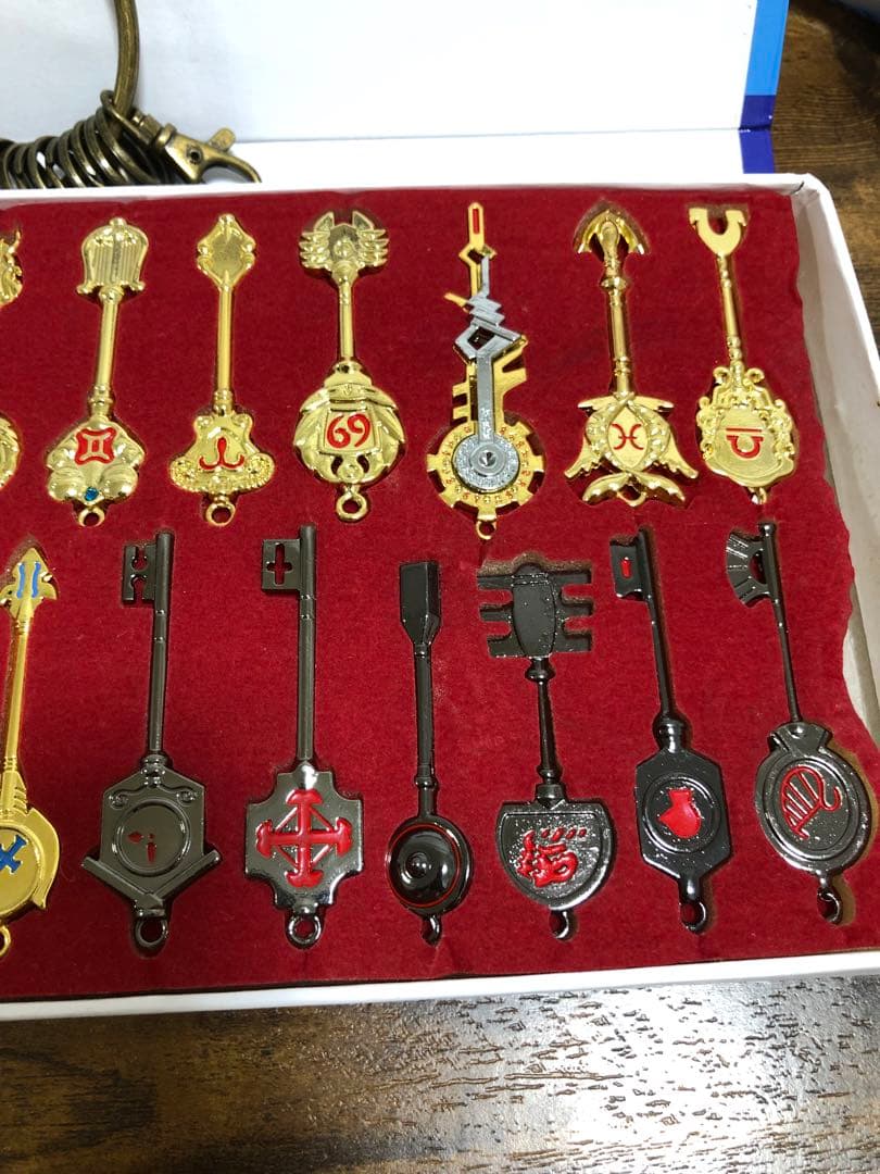 FAIRY TAIL フェアリーテイル ルーシィ 星霊の鍵　21本セット