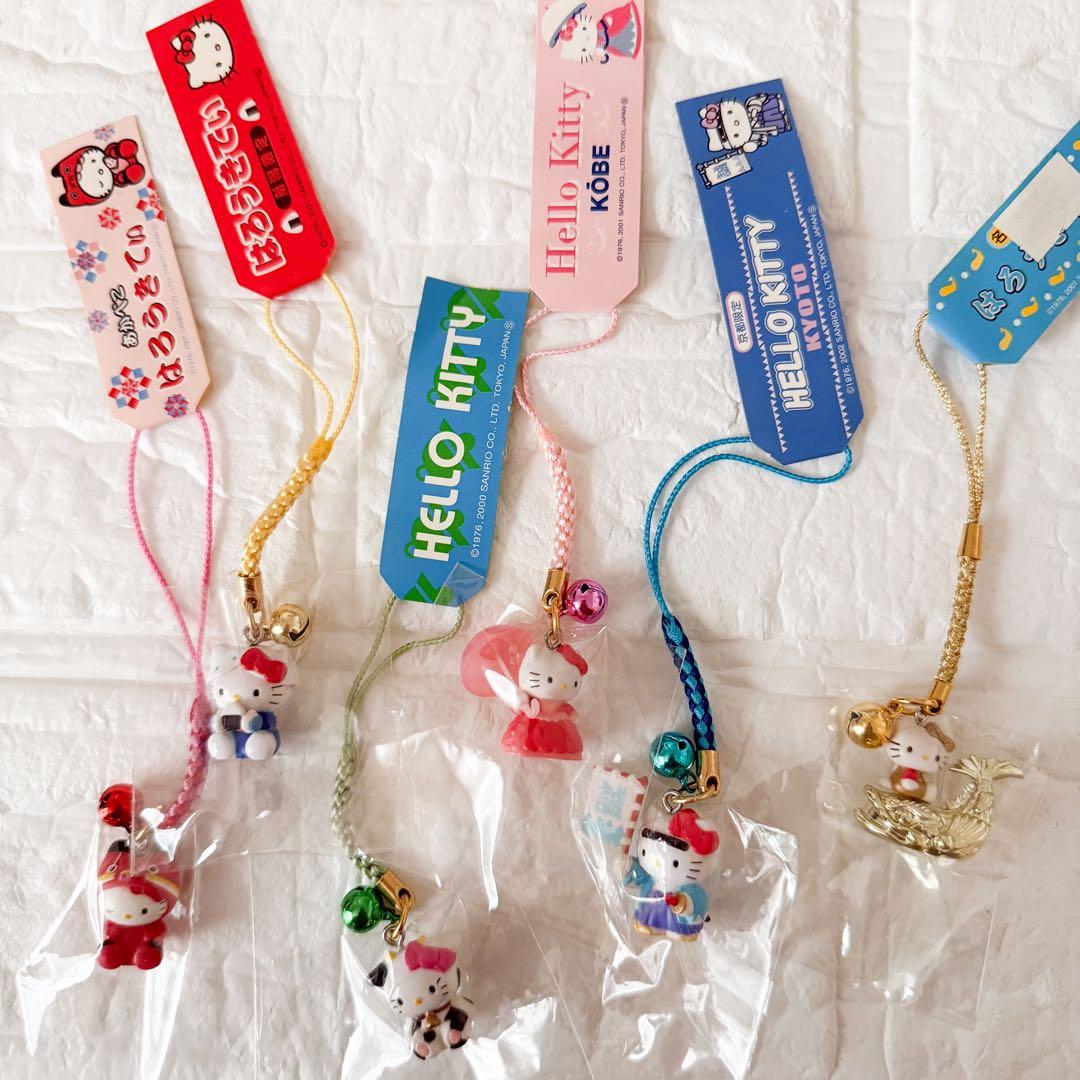 【新品未開封】③ご当地ハローキティちゃん根付けストラップ6点セット✨激レア✨