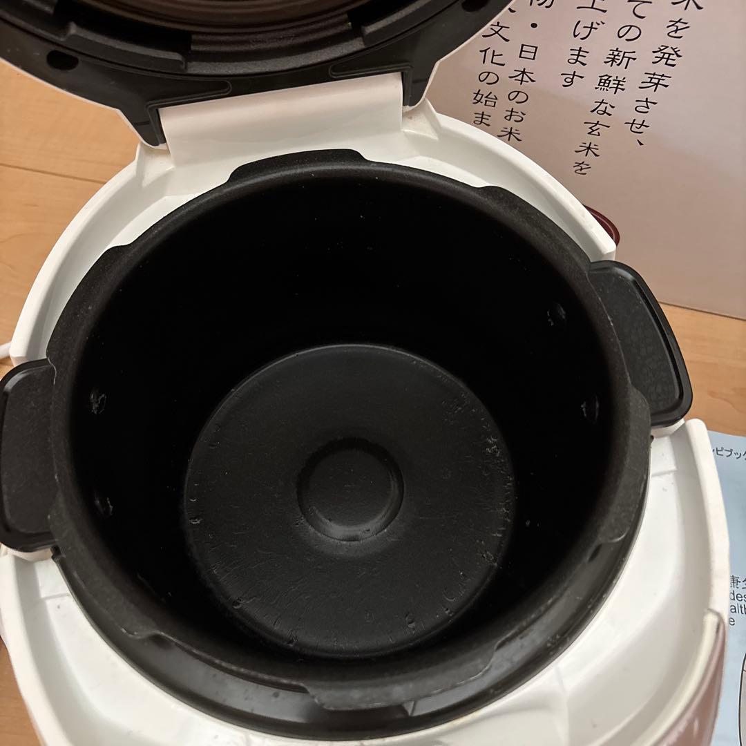 なでしこ健康生活 6合炊き　多機能炊飯器CRP-N0610F ピンク/ホワイト