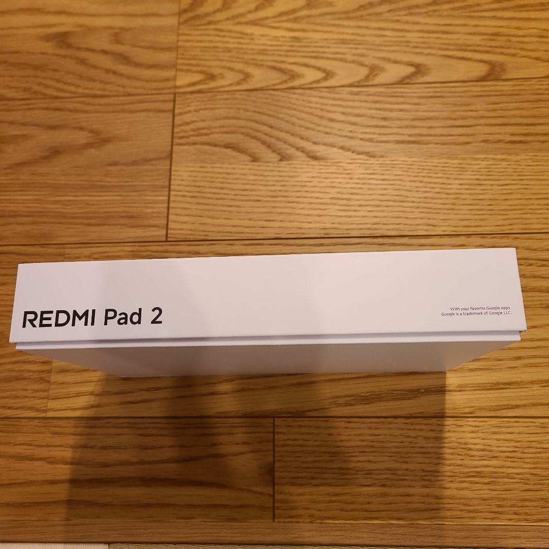 【ケース付】Xiaomi Redmi Pad 2 4GB＋128GB グレー