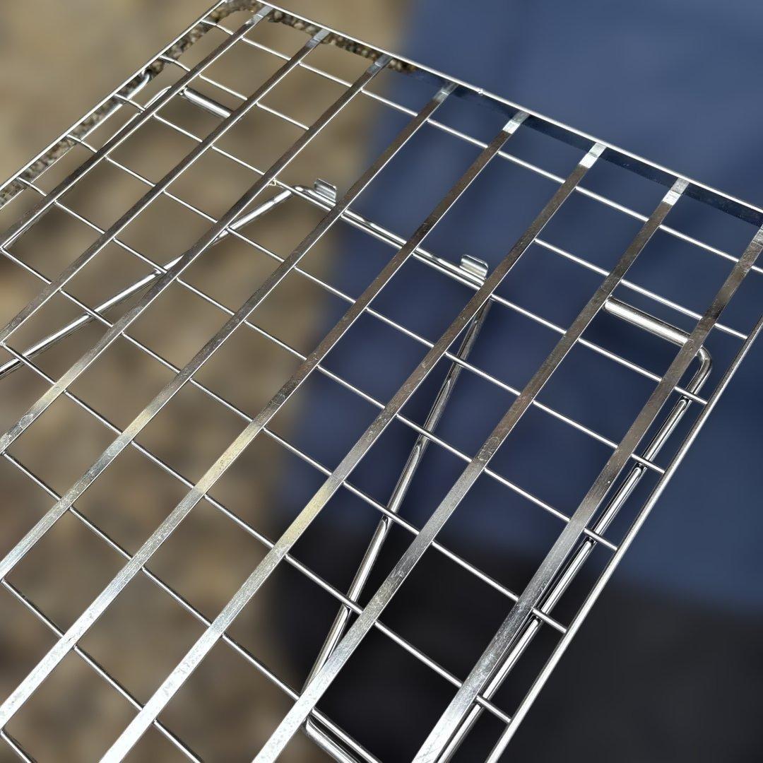 ユニフレーム　フィールドラック　シルバー　3個　ケース