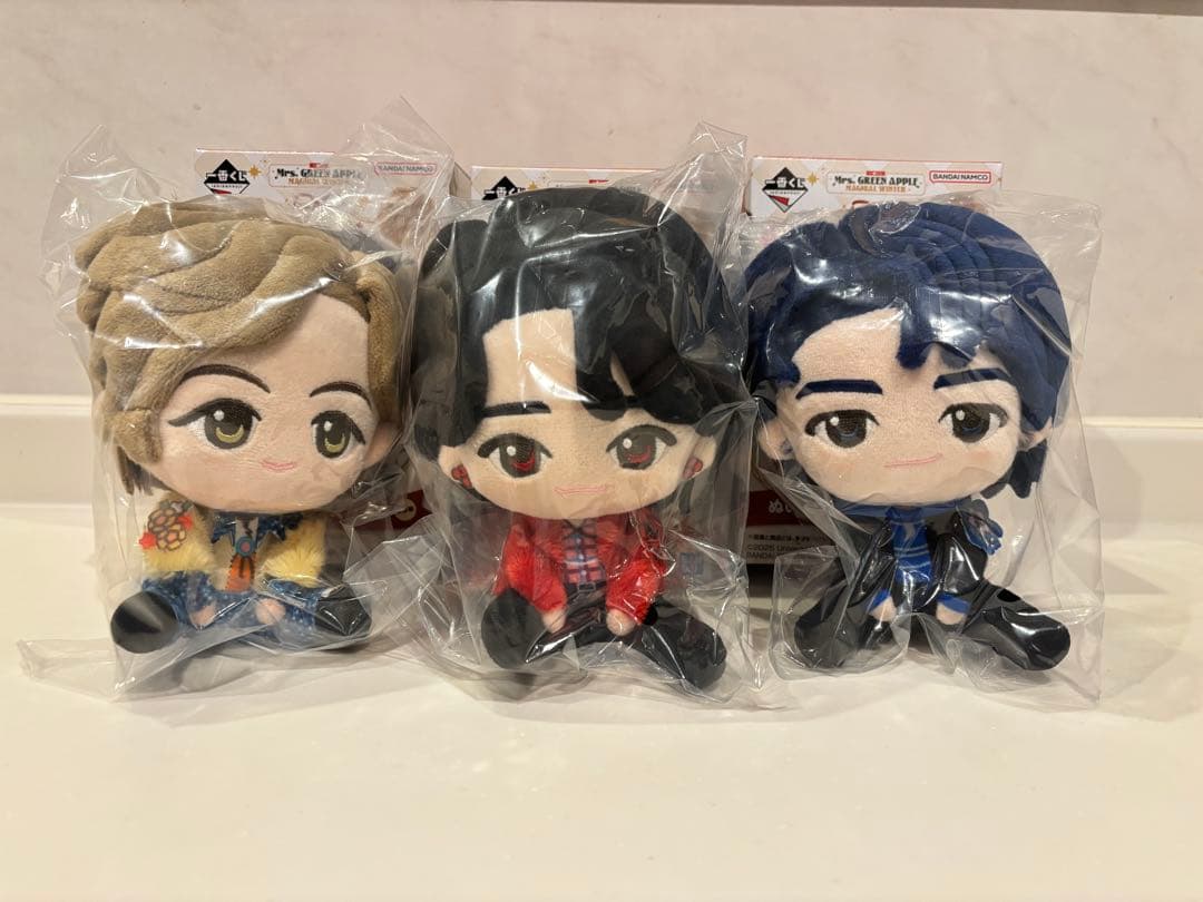 ミセス　一番くじ　A賞 ぬいぐるみ 3体セット