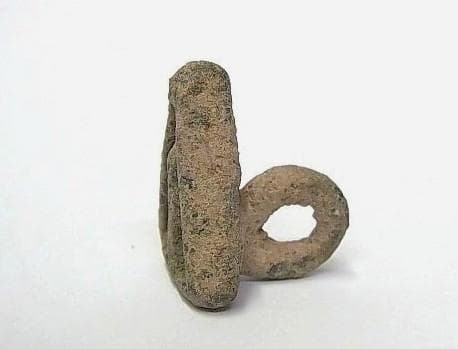 ★C1210★古代品 （25）青銅　スタンプ印章　ブロンズ　アミュレット　ビーズ