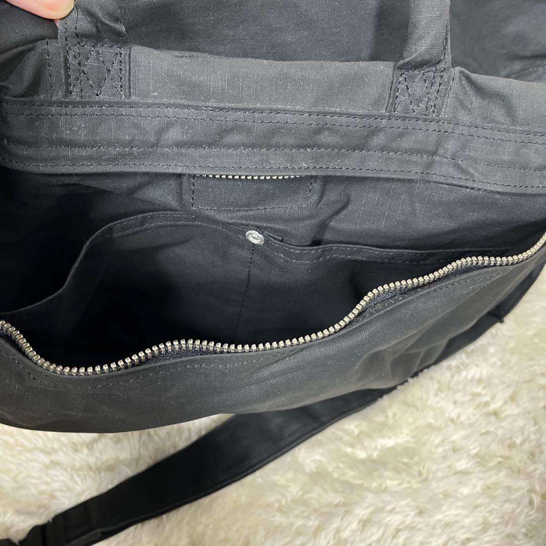 ポーター キューブ ボストン バッグ 2way ショルダー　ブラック