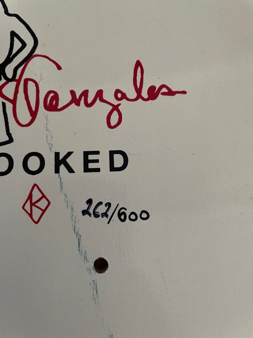 スケートボード　デッキ　krooked skateboards gonz