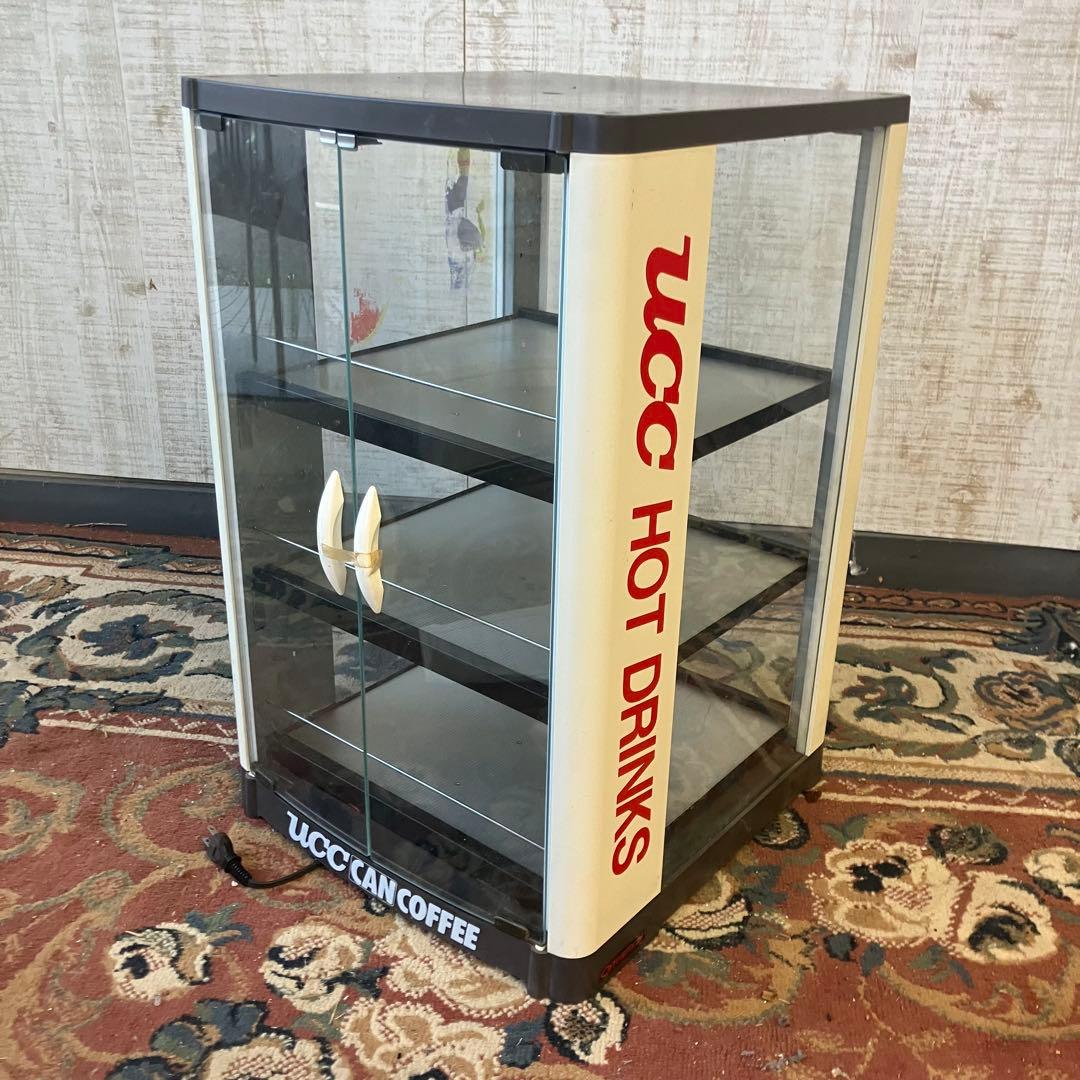 UCC HOT DRINKS 缶ウォーマー 温蔵ショーケース 電源確認済み