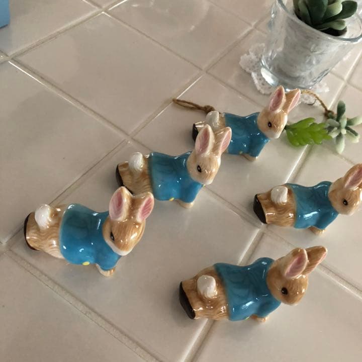 【新品】ピーターラビット　箸置き　セット