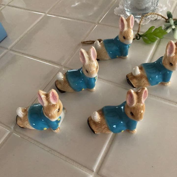 【新品】ピーターラビット　箸置き　セット