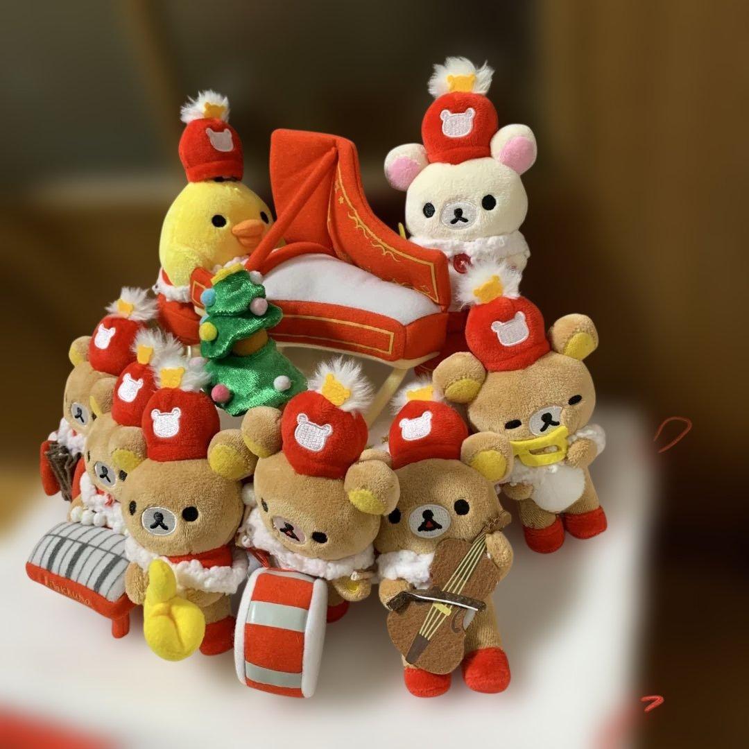 リラックマ　１０周年　ワンダーランド　クリスマスBOXぬいぐるみ