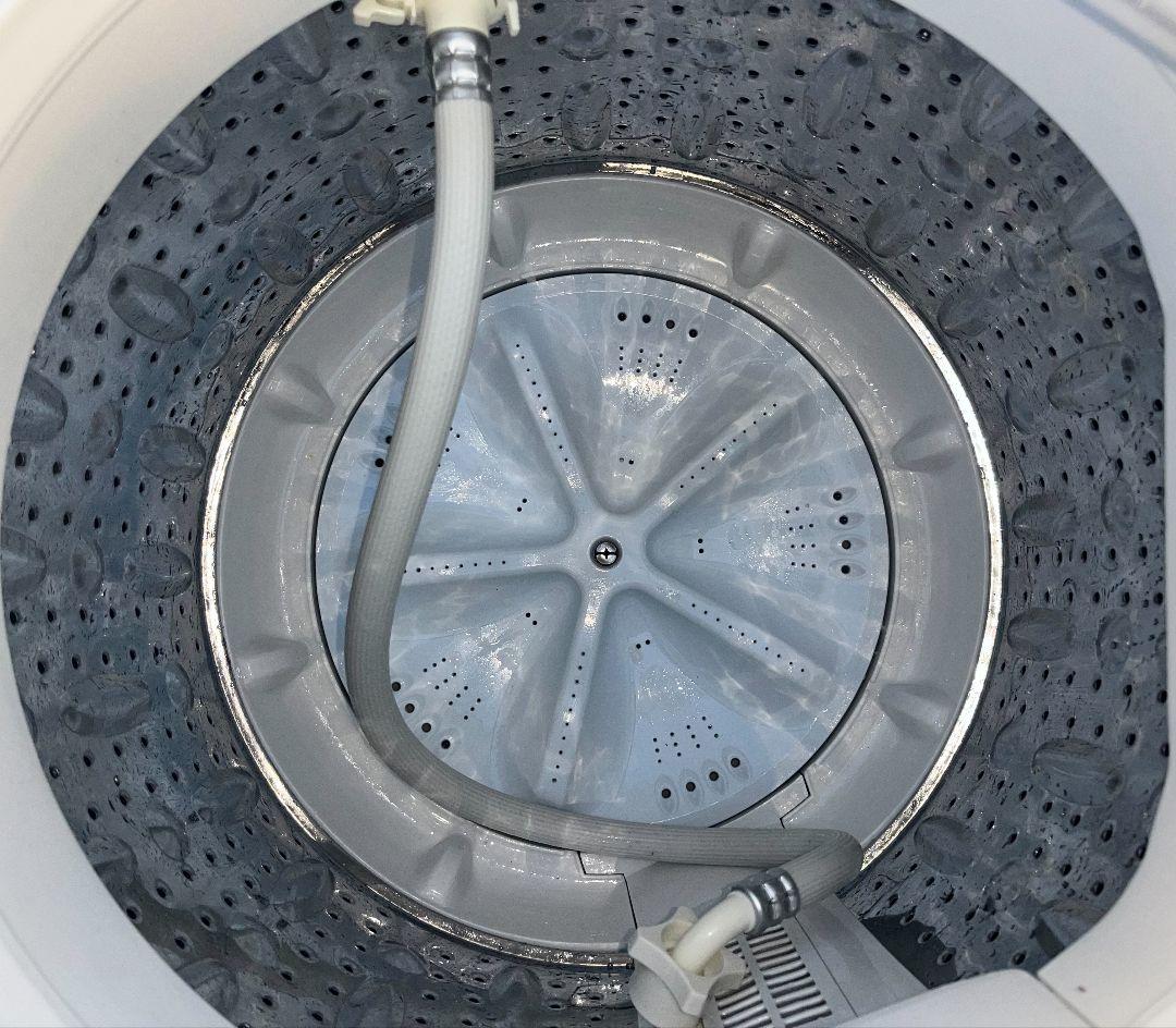 ヤマダ洗濯機 7.0kg パワフル洗浄スピードコース　風乾燥機能付き2021年製