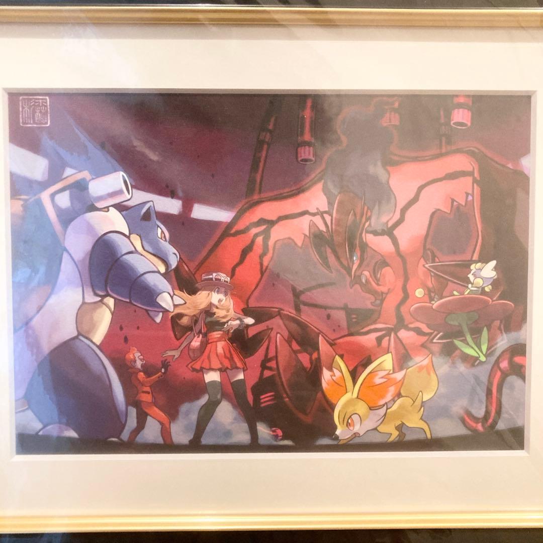 コレクタブルアートPG 秘密基地の攻防　ゼルネアス／イベルタル　ポケモンセンター