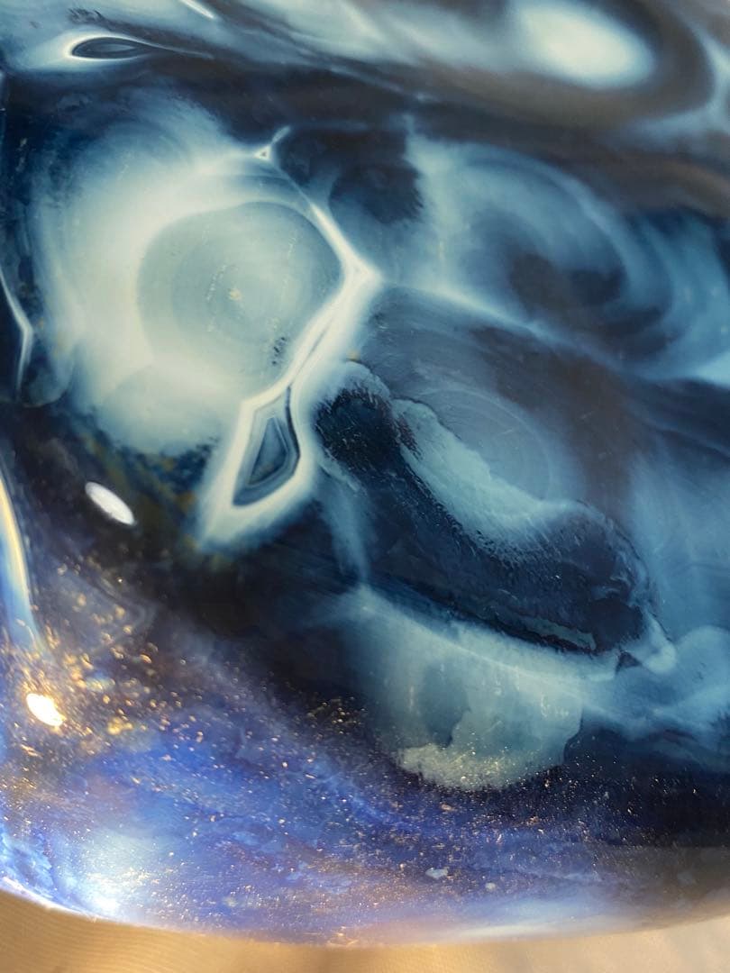 2631❣️ ブルー　メノウ　瑪瑙 天然石 ジャスパー　希少