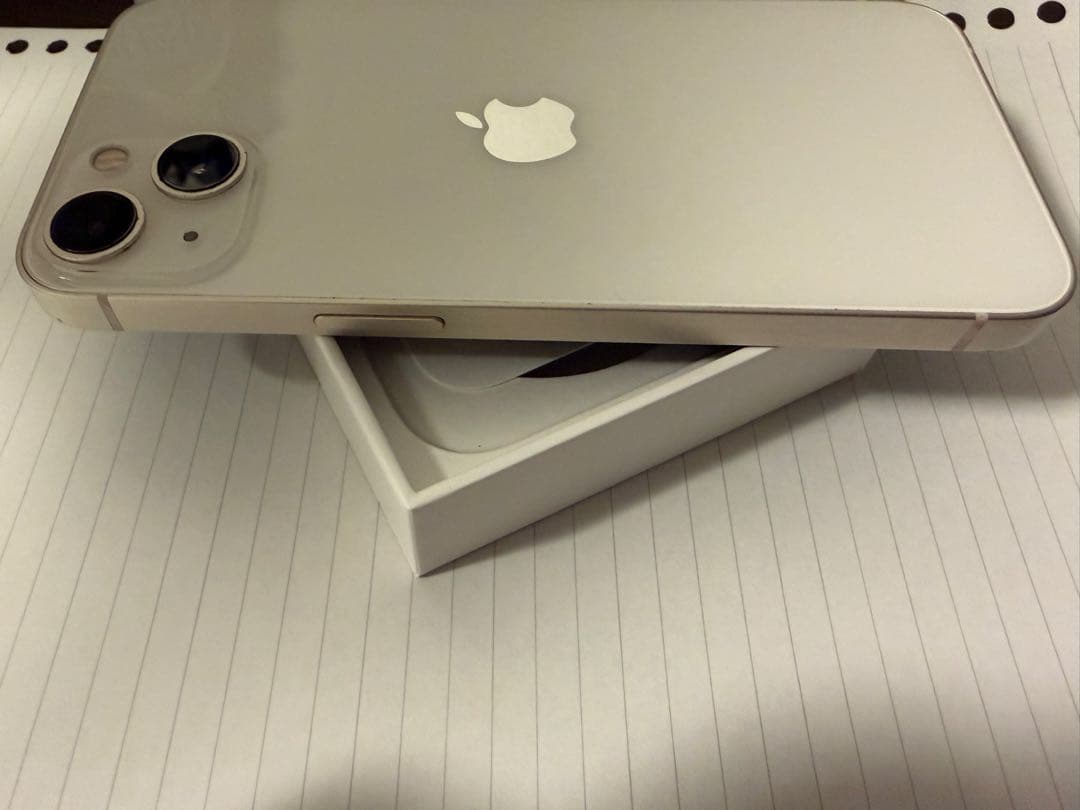 iPhone13 本体　ホワイト　128GB 動作問題なし