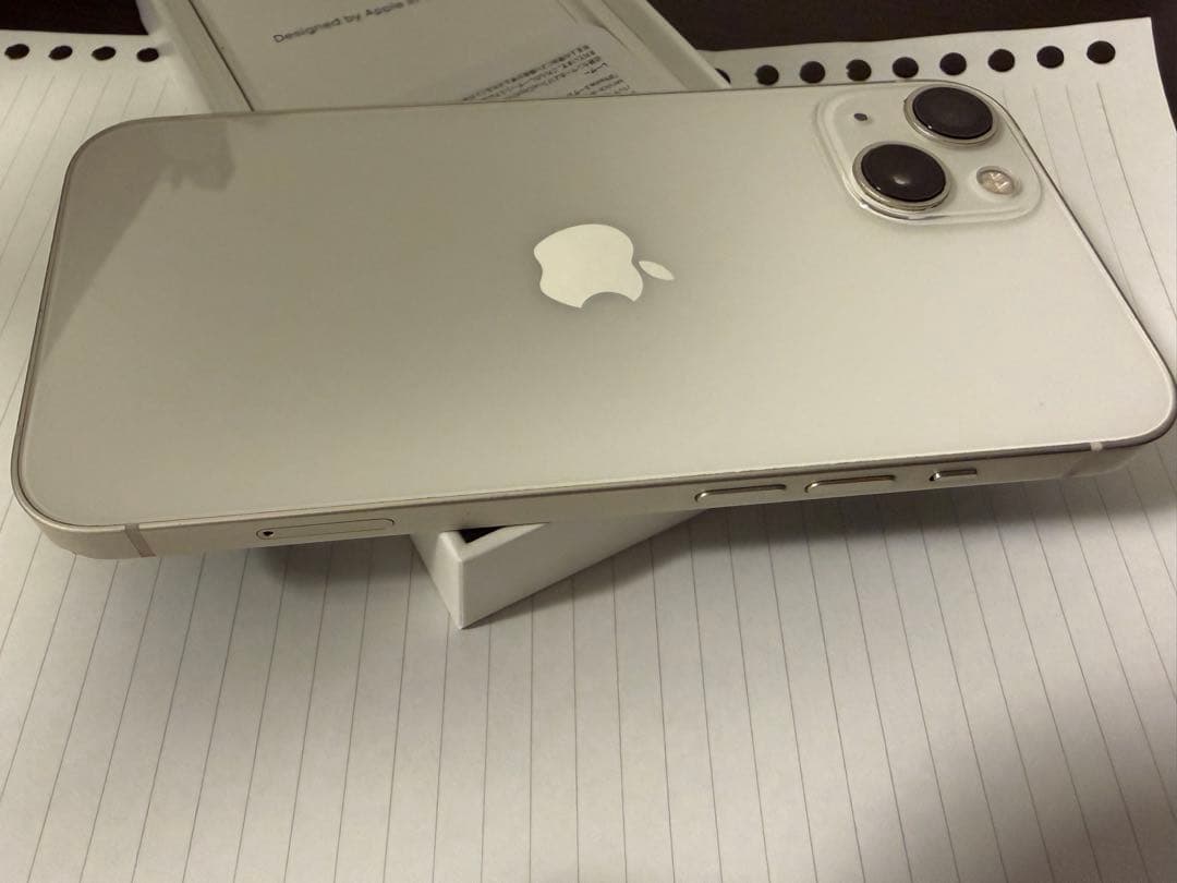 iPhone13 本体　ホワイト　128GB 動作問題なし