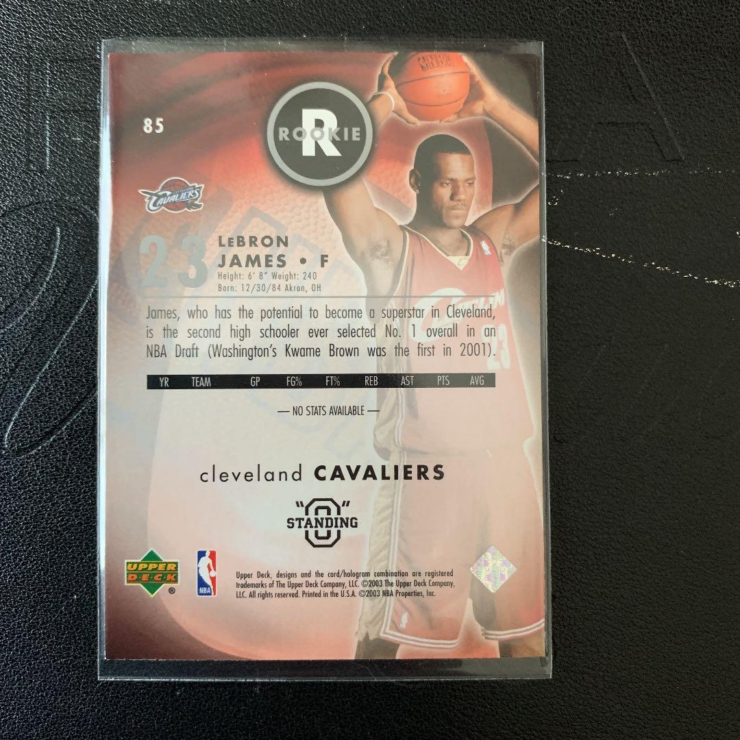 03-04 Upper Deck Standing O レブロン 85 RC