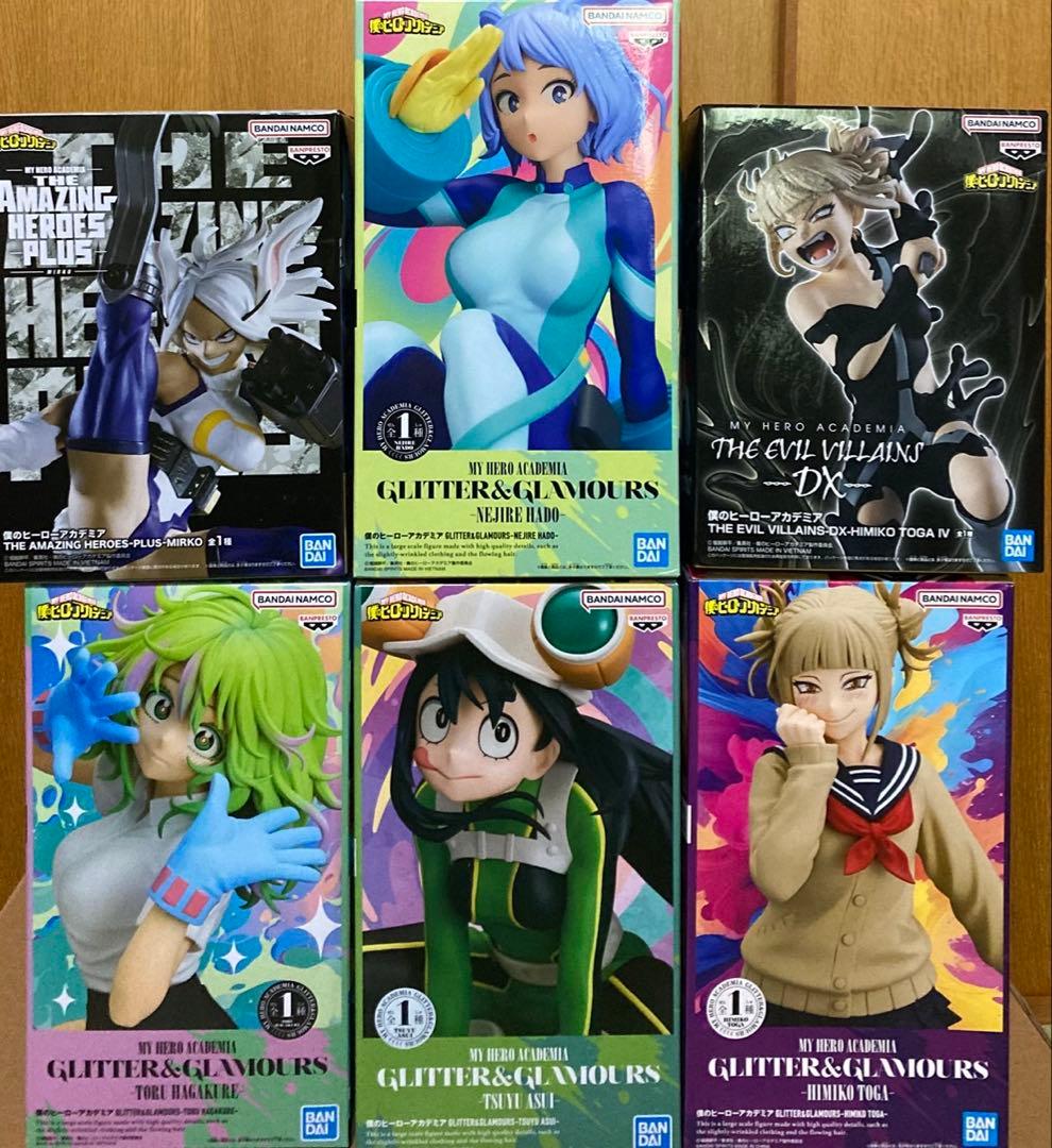 僕のヒーローアカデミア プライズフィギュア　6種セット　詰め合わせ　まとめ売り