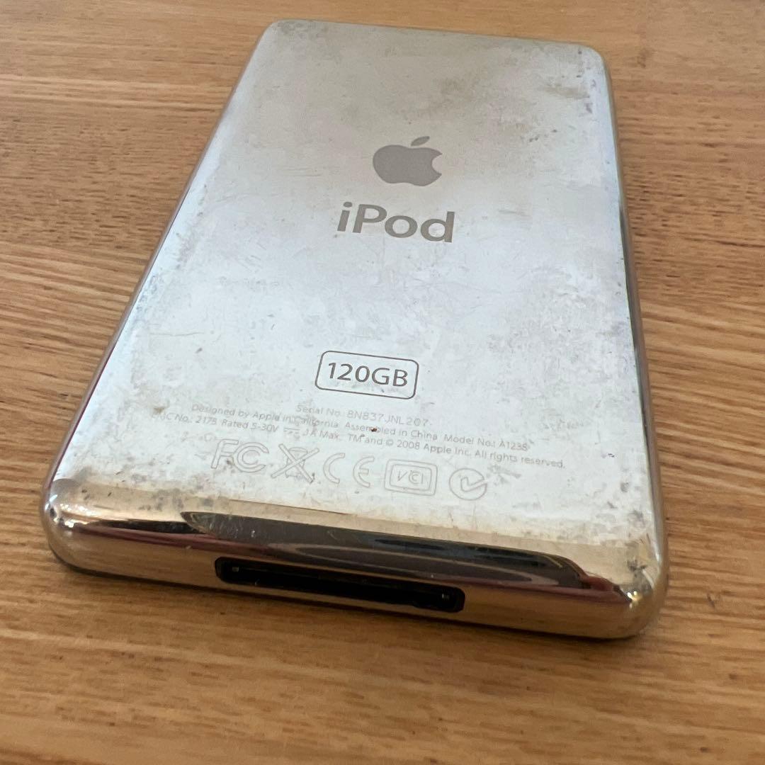 ポータブルプレーヤー iPod classic 120GB MB565J