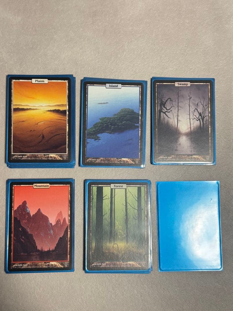 UNH フルアート基本土地カード55枚