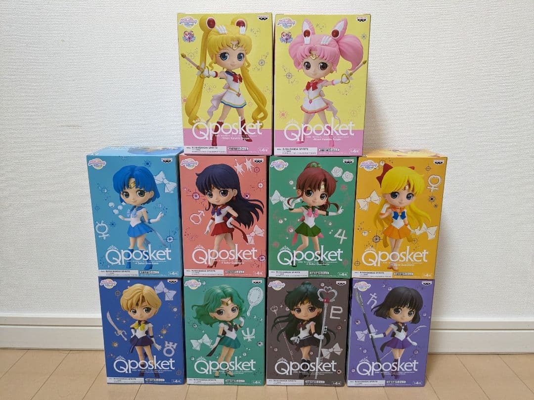 セーラームーン フィギュア キューポスケット コンプリート 原作版